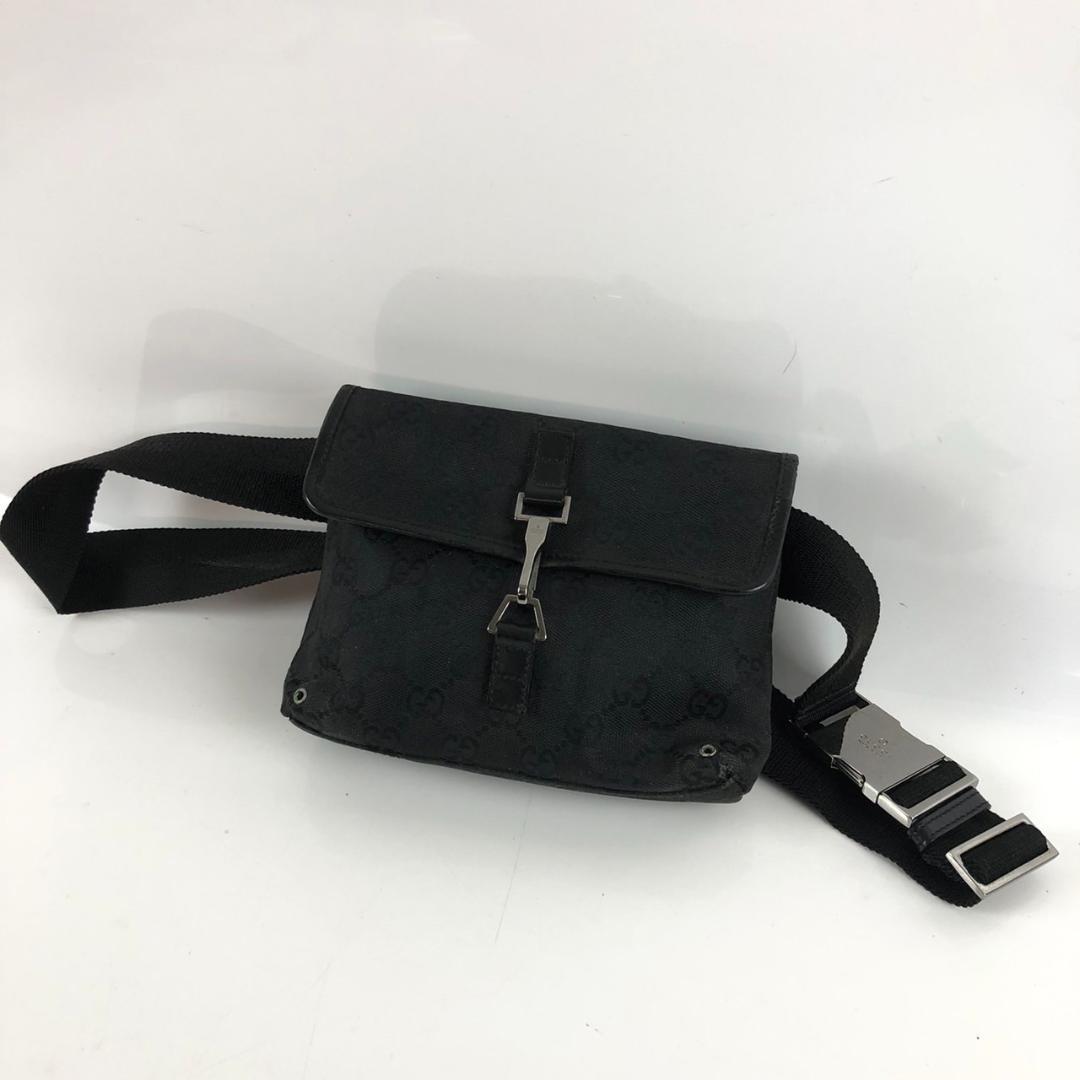 GUCCI グッチ GGキャンバス ジャッキー ウエストバッグ 92543
