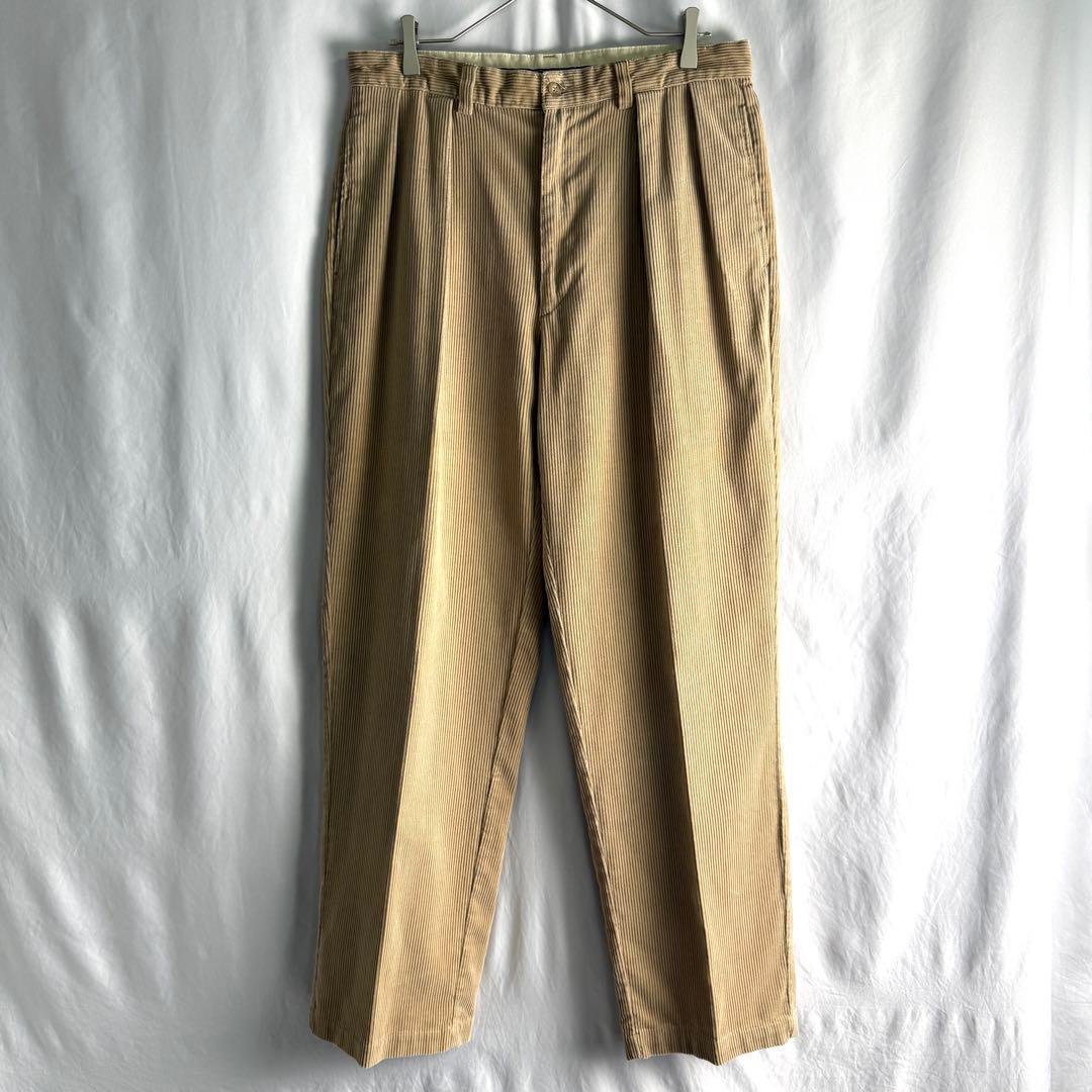 90s POLO CORDS Ralph Lauren 2タック コーデュロイ