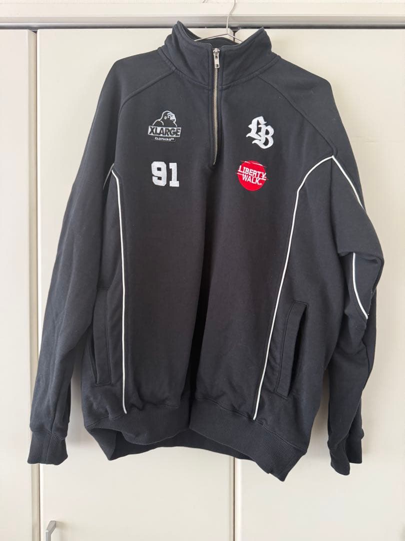 LIBERTY WALK XLARGE ジップアップスウェット