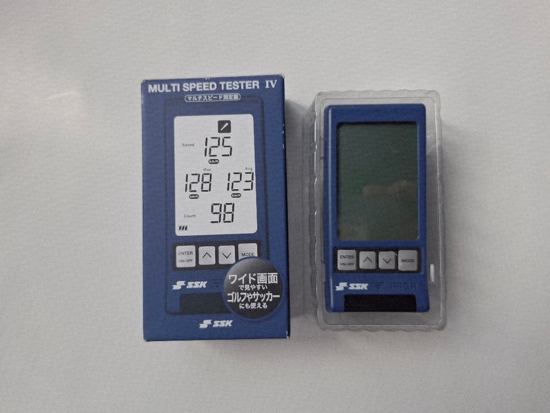早い者勝ち SSK⚾マルチスピード測定器⚽️ 野球・ゴルフ・サッカーに