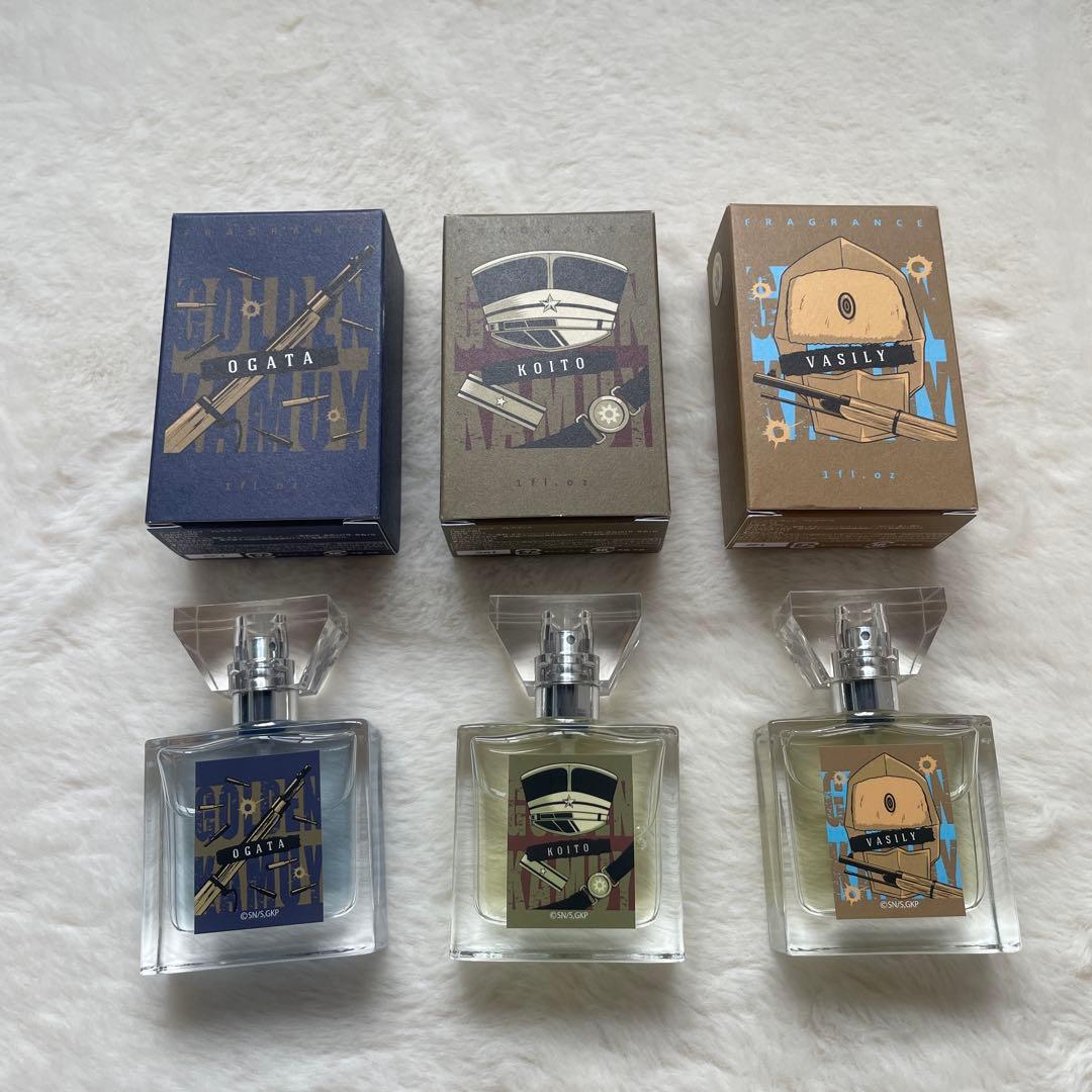 ゴールデンカムイ 香水 3本セット 尾形 鯉登 ヴァシリ