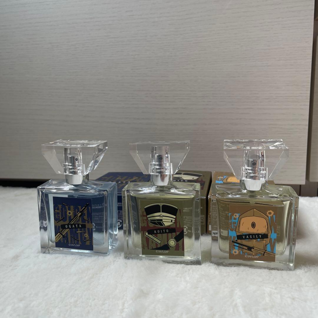 ゴールデンカムイ 香水 3本セット 尾形 鯉登 ヴァシリ