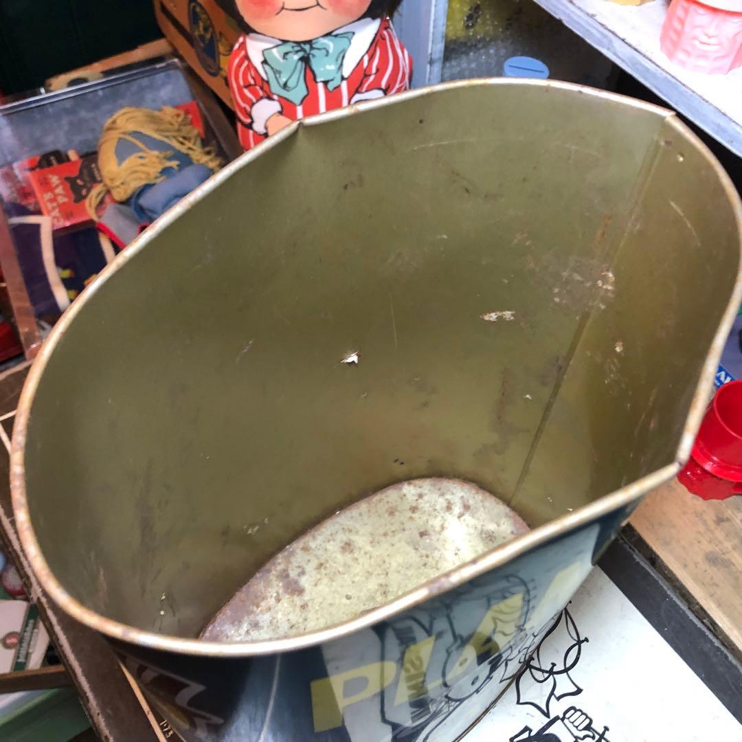 ミスターピーナッツ　1970s ゴミ箱　ビンテージ