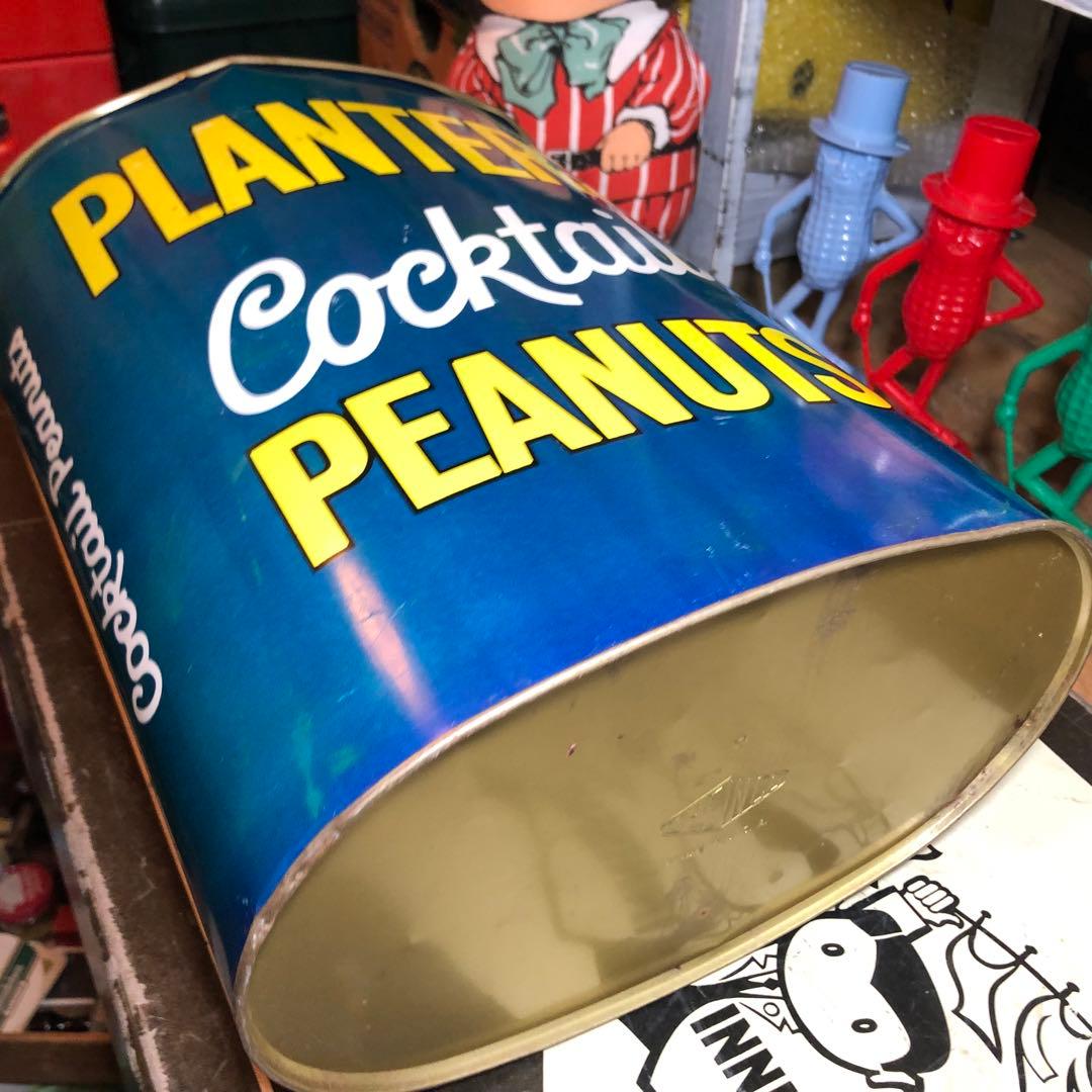 ミスターピーナッツ　1970s ゴミ箱　ビンテージ