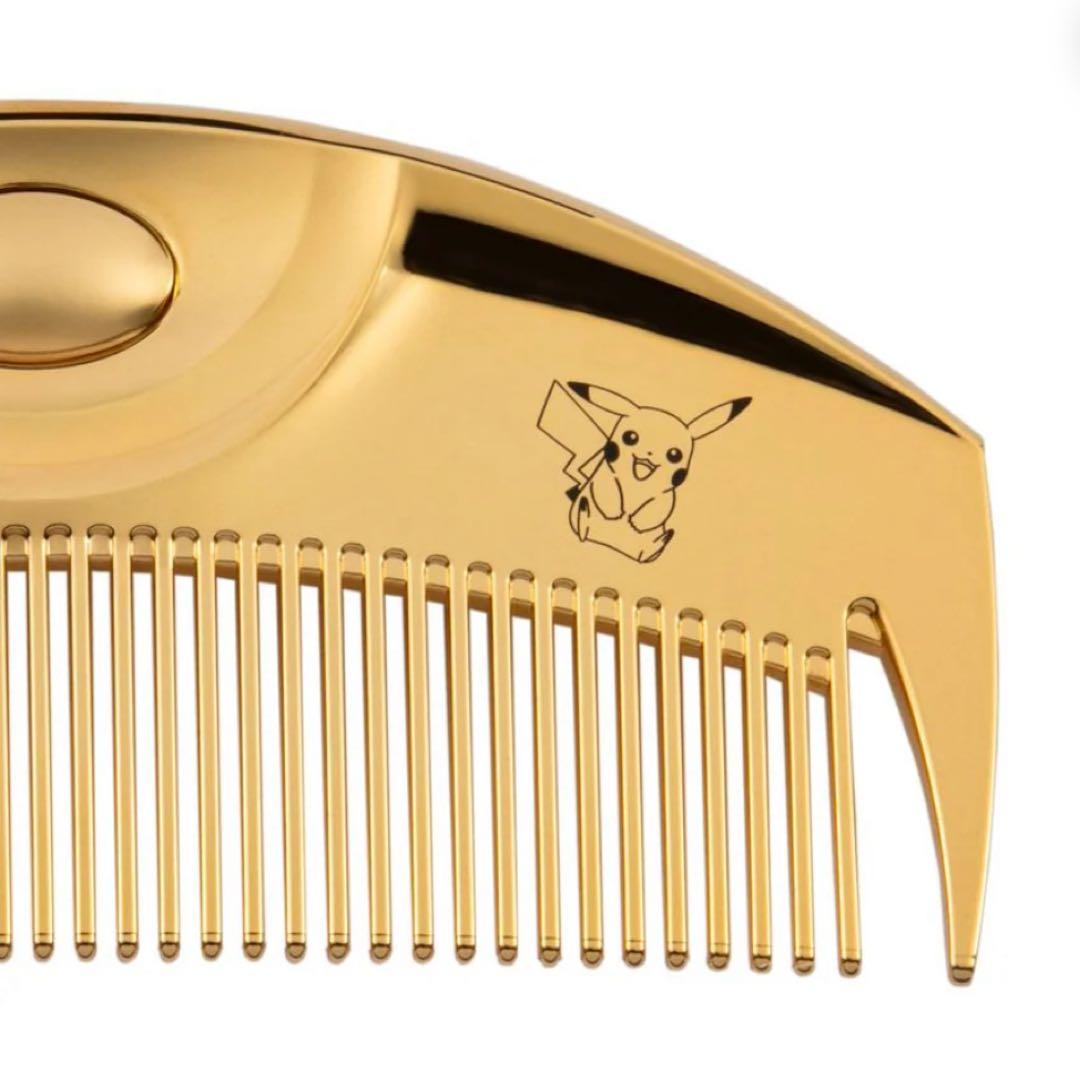 ラブクロムポケモンモデルゴールド <ピカチュウ> LOVECHROMEヘアコーム