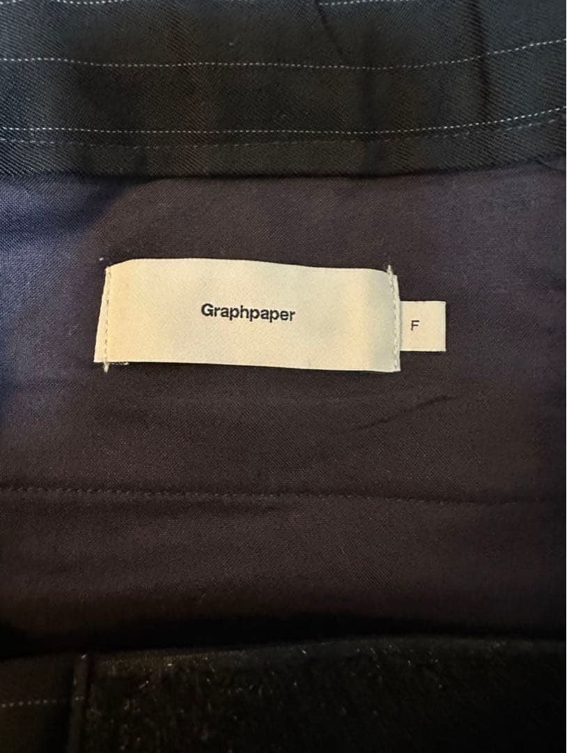 【美品】グラフペーパー　Salvage Wool Chef Pants