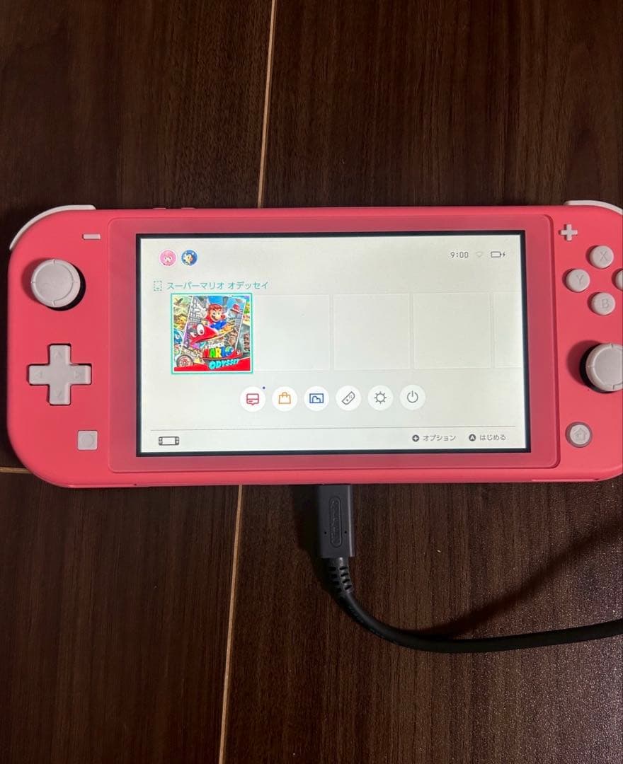 Nintendo Switch Lite コーラル スーパーマリオオデッセイ付き