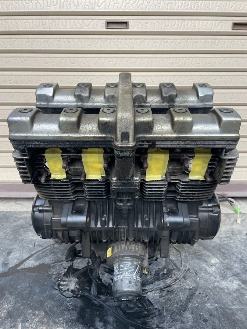 XJR400 4HM実働エンジン・高圧縮・全気筒11kpa前後・実測画像あり