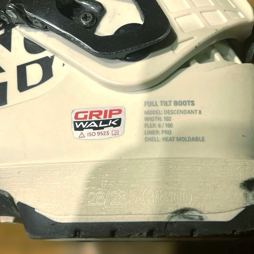 名機FTフルティルトDECENDANT8 28.0-28.5cmフリースタイル