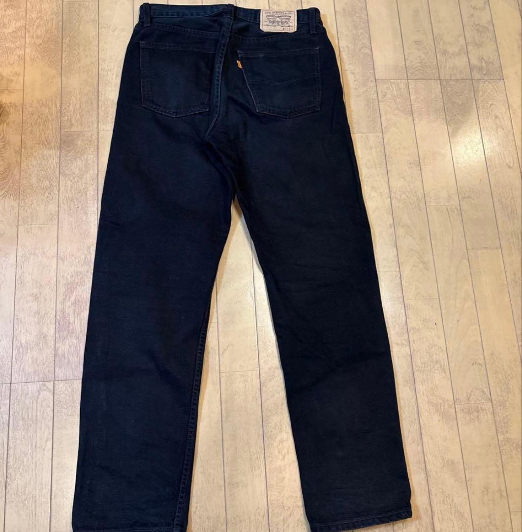 ビンテージLEVI'S　615 W33 L32 ブラックデニム
