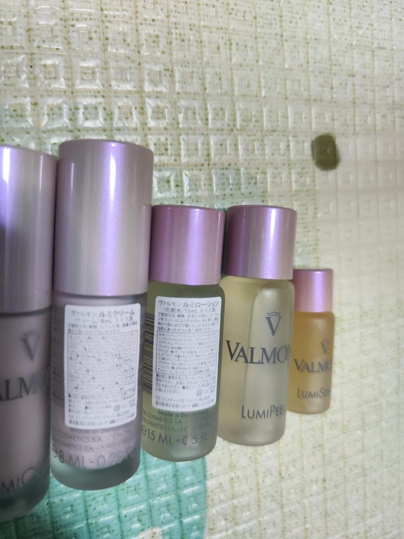 ヴァルモン　ルミクリーム、美容液、ローション