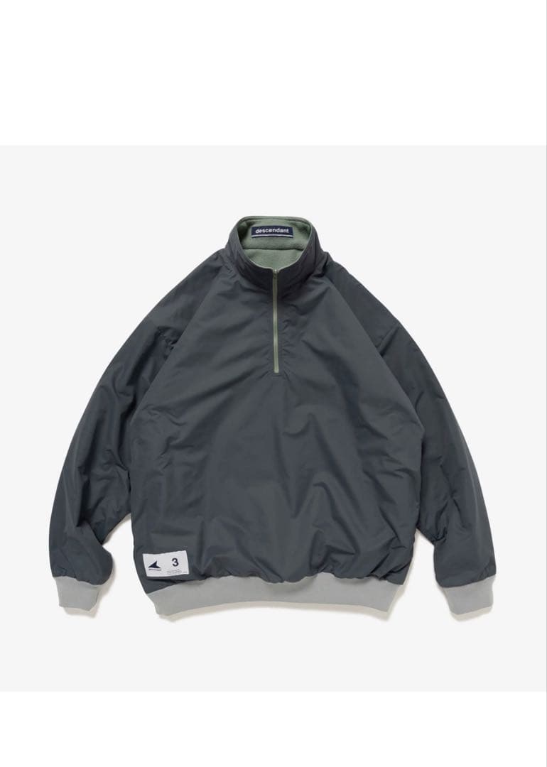 ジャケット・アウター DESCENDANT TIDE HALFZIP JACKET