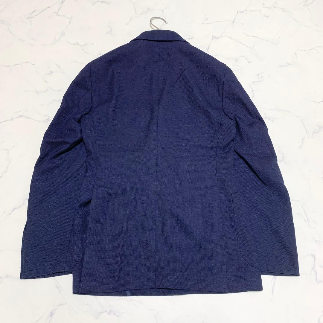 TAGLIATORE テーラードジャケット ホップサック生地 ダブル 春夏ウール