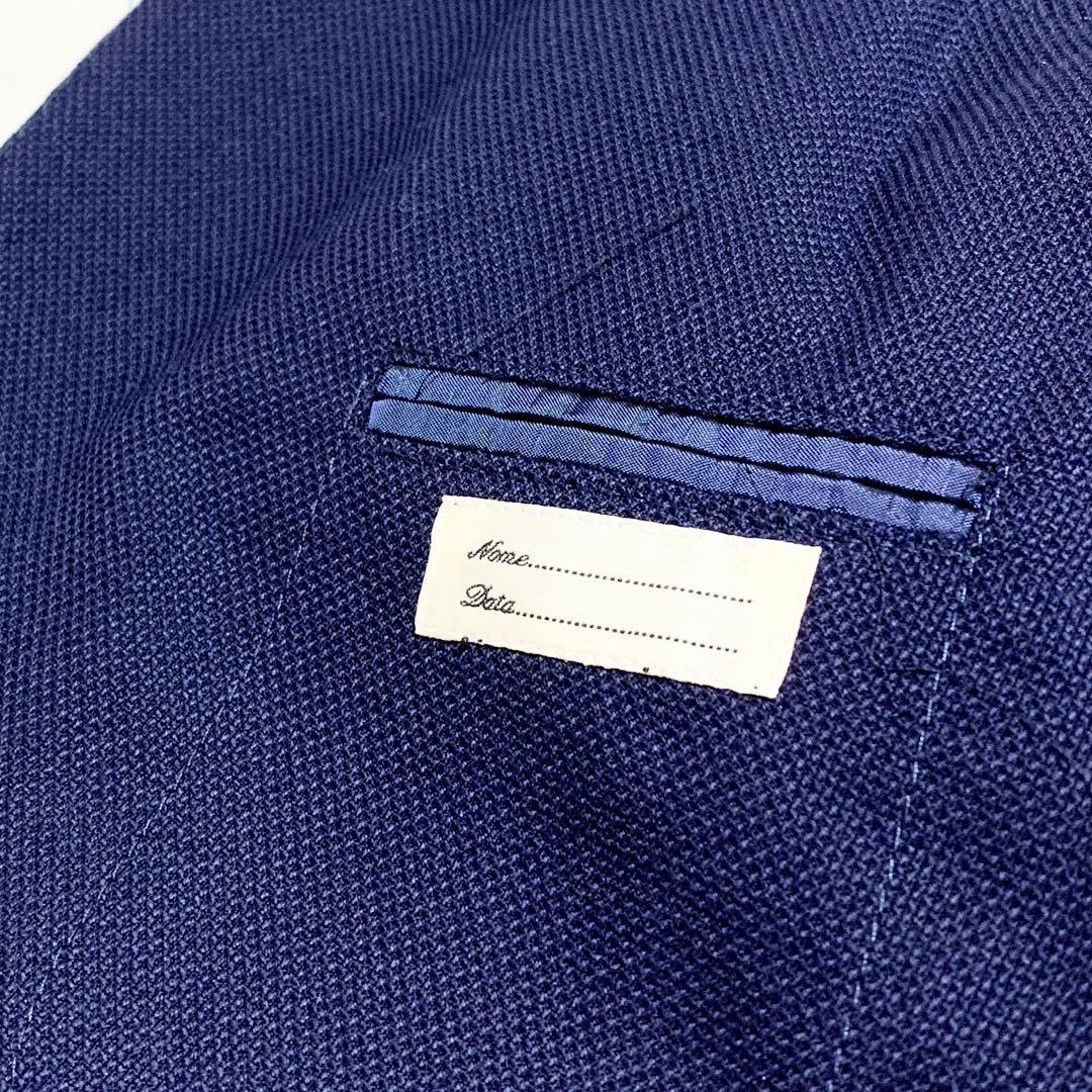 TAGLIATORE テーラードジャケット ホップサック生地 ダブル 春夏ウール