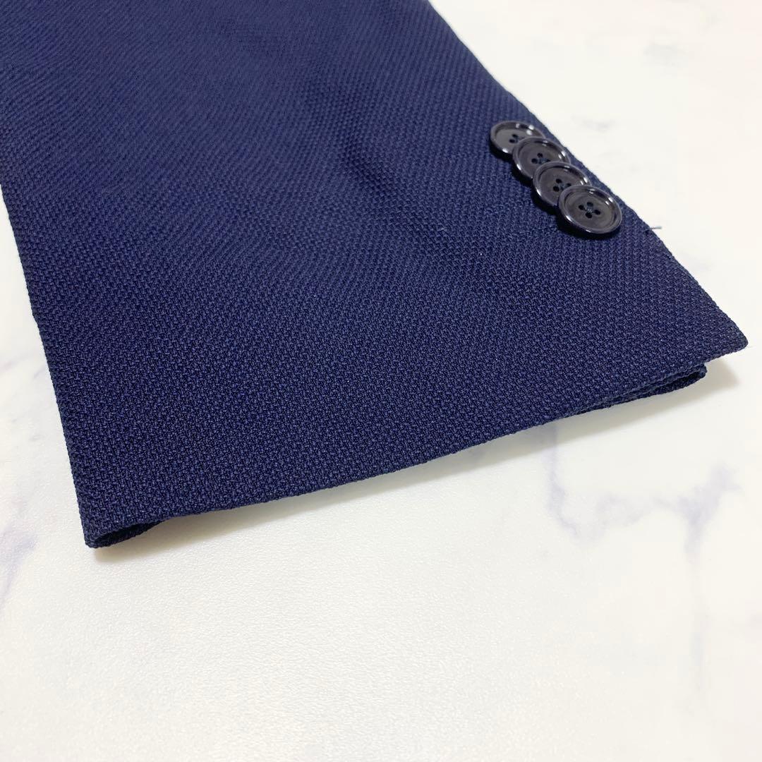 TAGLIATORE テーラードジャケット ホップサック生地 ダブル 春夏ウール