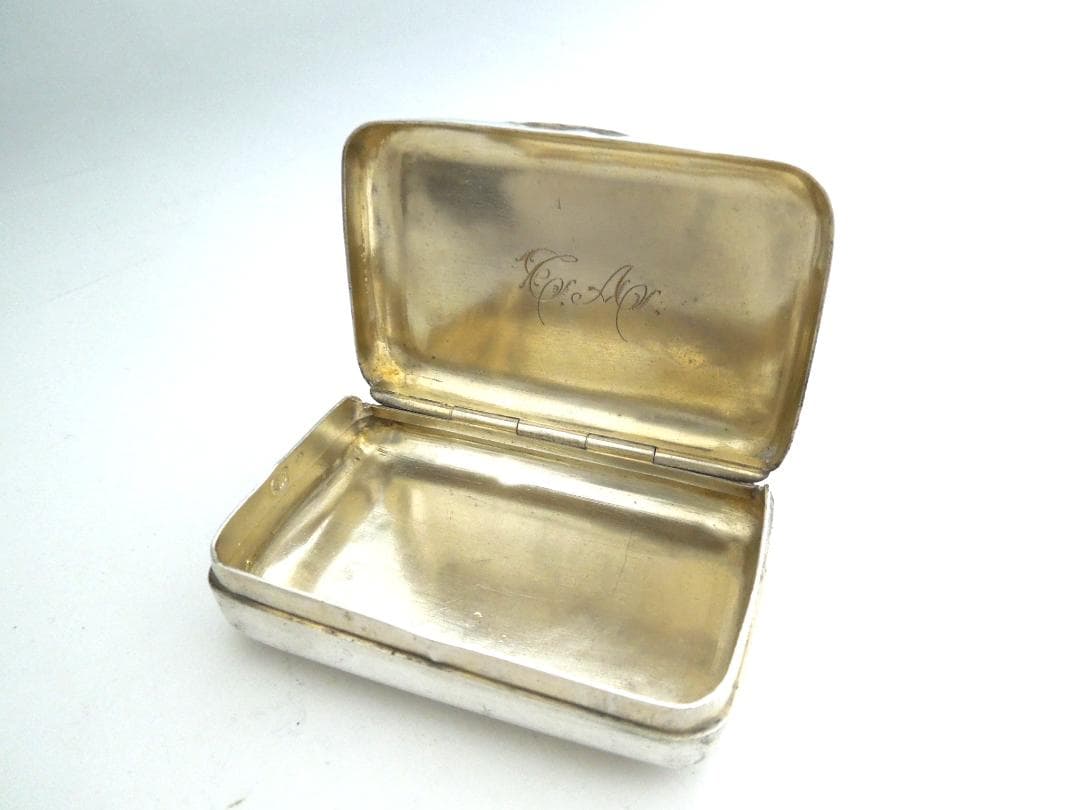 フランス　シルバーケース　純銀