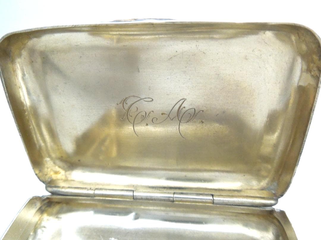 フランス　シルバーケース　純銀