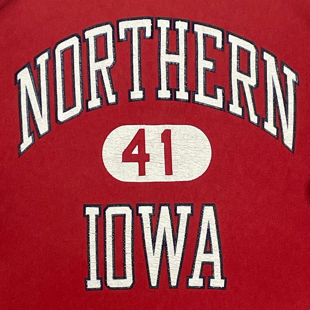 90s USA製 IOWA ナンバーカプセル リバースウィーブ アイオワ