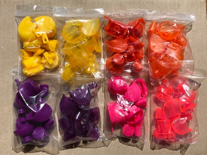 gcコン カスタム ボタン 21色 Zボタン加工済