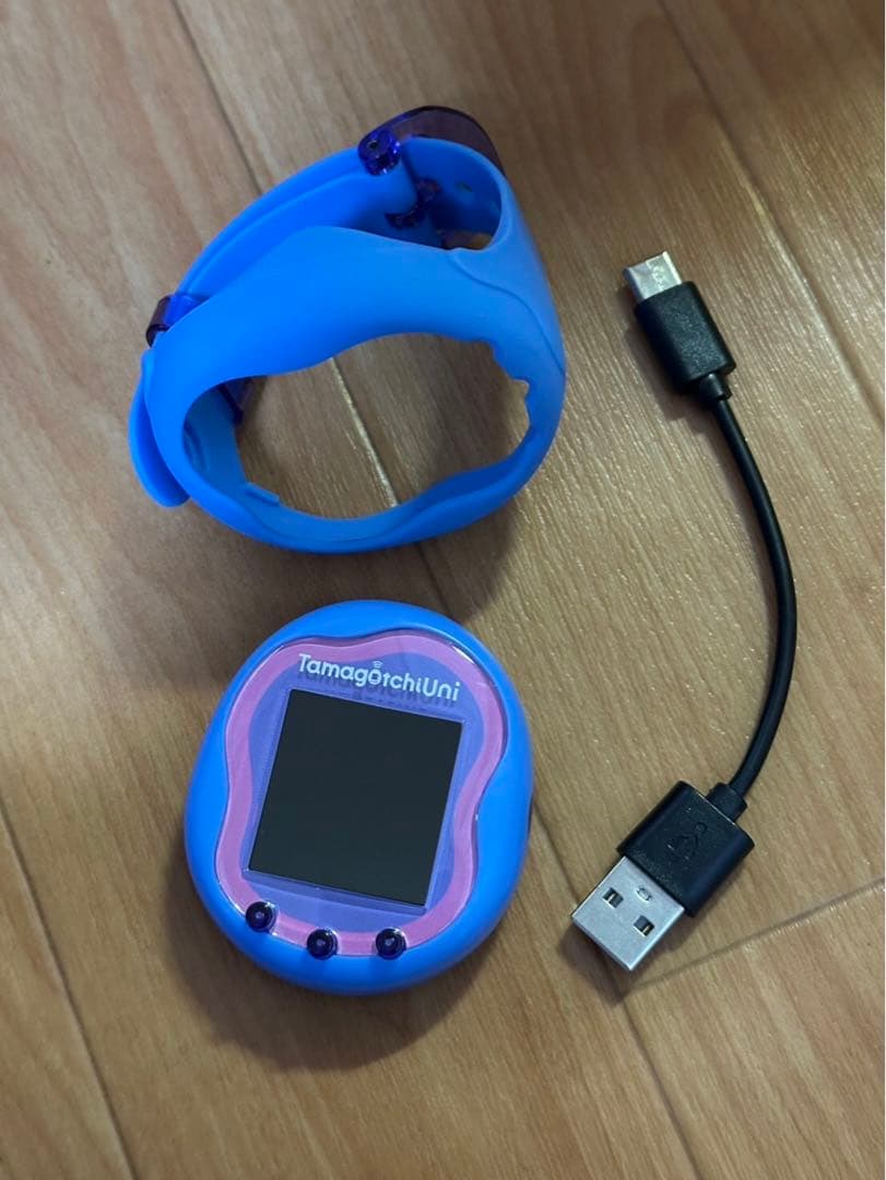 Tamagotchi uni たまごっちユニ ブルー Blue たまステッカー