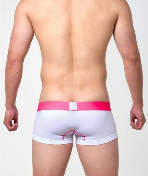 【新品/完売人気モデルTOOT】ネオンバンドホワイト　ナノボクサー　L