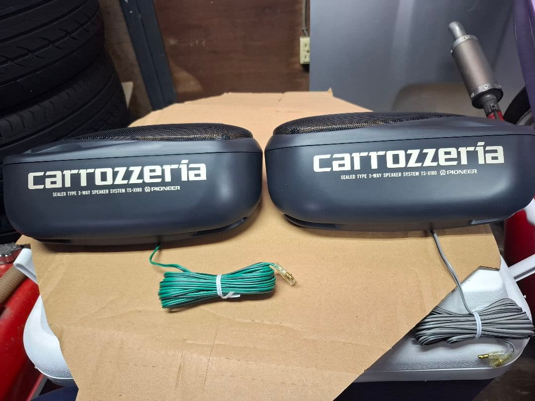 当時物新品carrozzeria TS-X180 スピーカー 80W