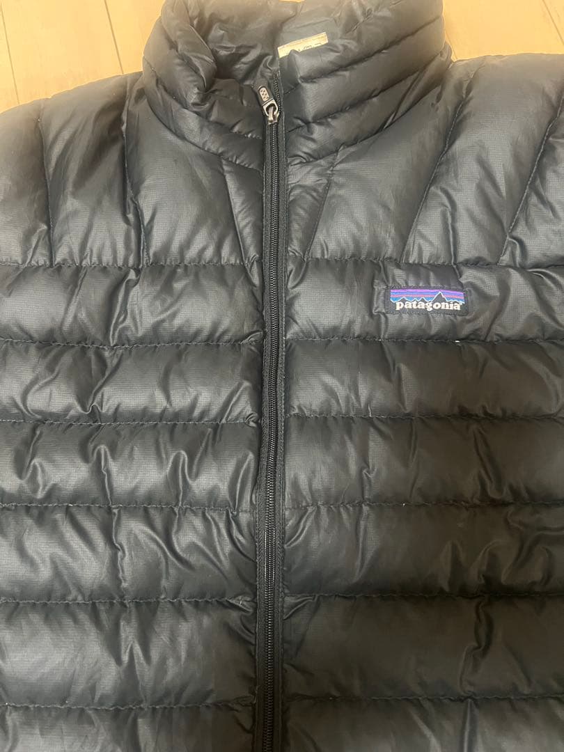 Patagonia メンズ ダウンセーター ベスト M 黒 パタゴニア ダウン