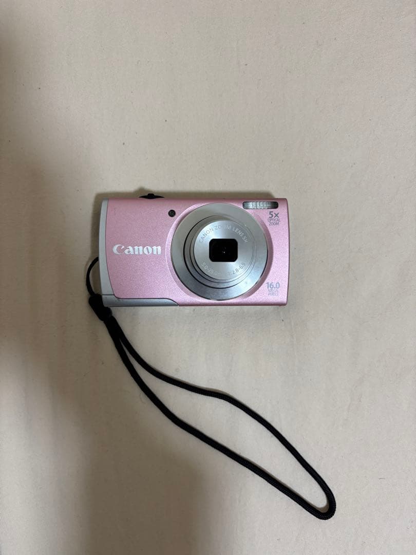 【送料無料】Canon 16.0メガピクセル ピンク コンパクトデジタルカメラ