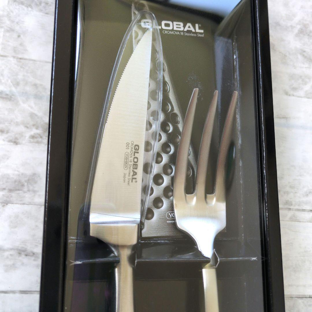 グローバル GLOBAL ステーキナイフ＆フォークセット　日本製　カトラリー