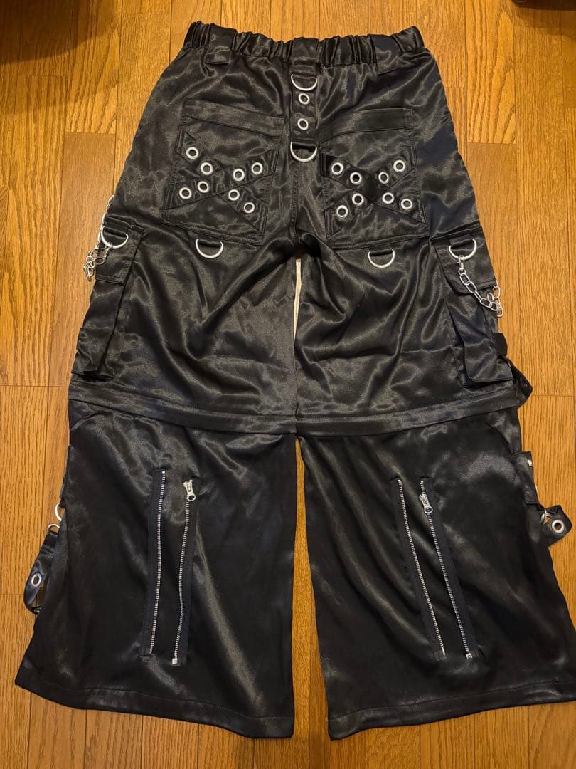 REFLEM【レフレム】2WAYワイドボンテージカーゴパンツ