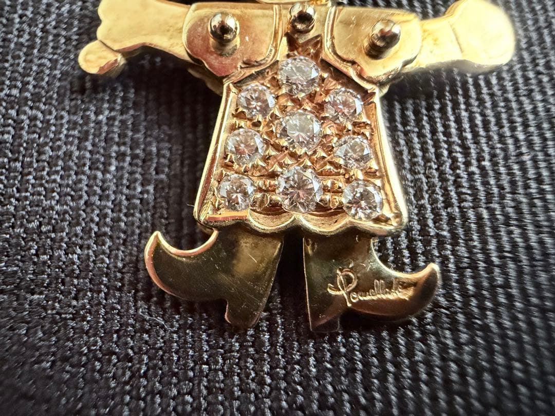 ポメラートPomellato☆k18クイーンペンダントチャーム☆ネックレストップ