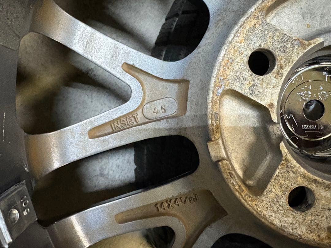 BF☆SMVENESアルミ/スタッドレス2本②