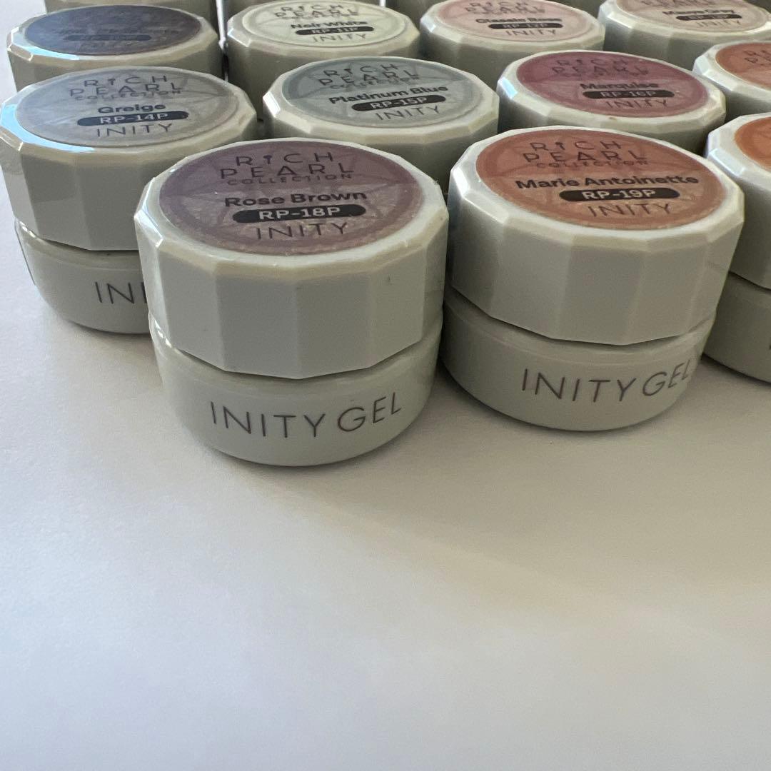 INITY RICH PEARL カラージェル15色セット【新品未開封】