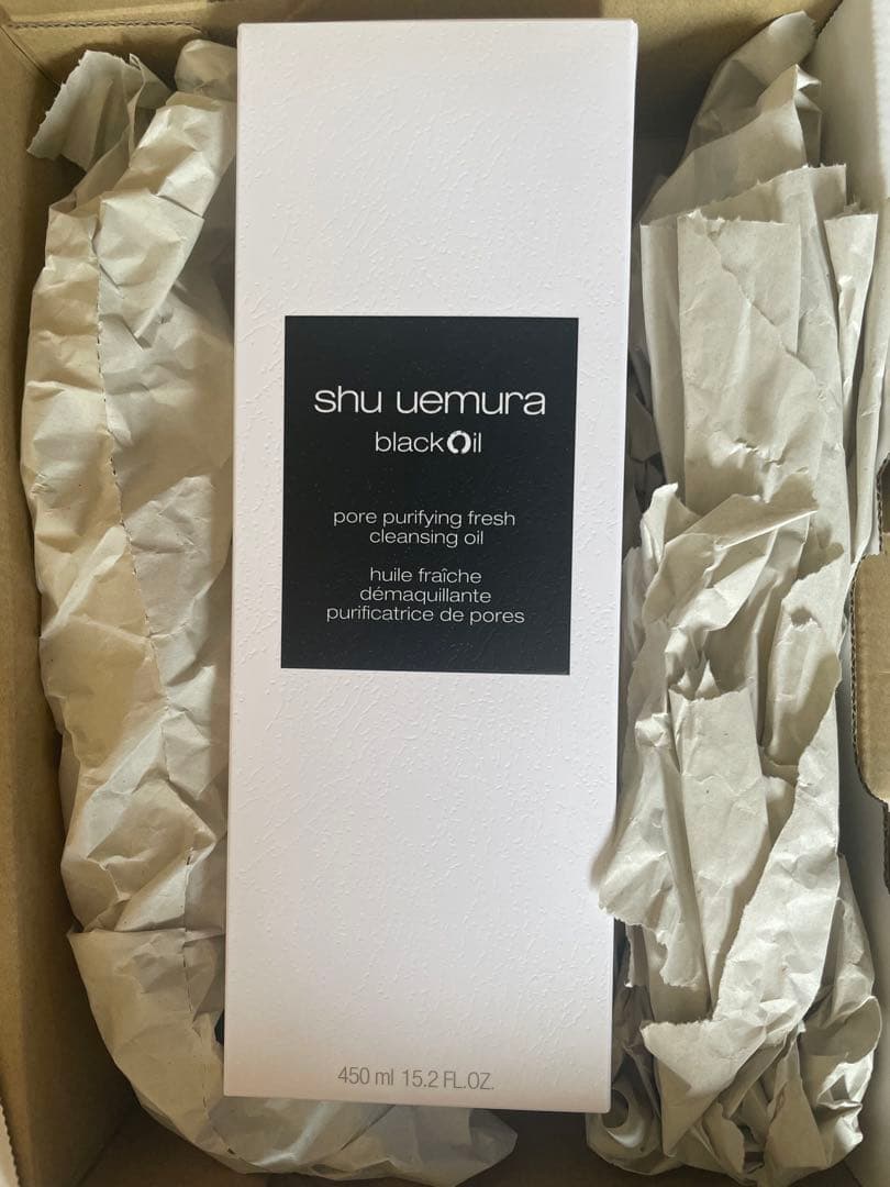 shu uemura シュウウエムラ ブラッククレンジングオイル 450ml