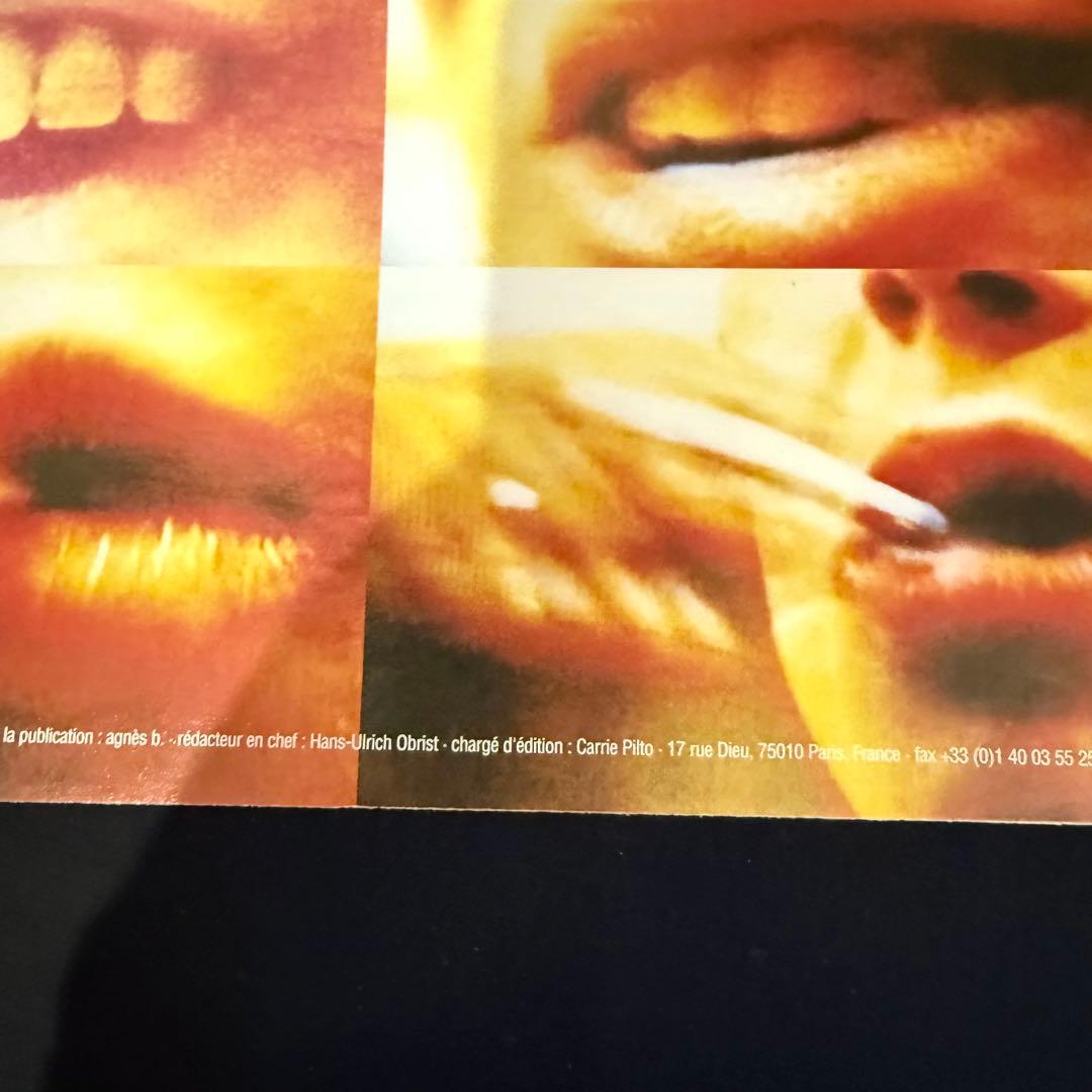 2000年発行美品Richard Bilinghamアート新聞 Agnès b.