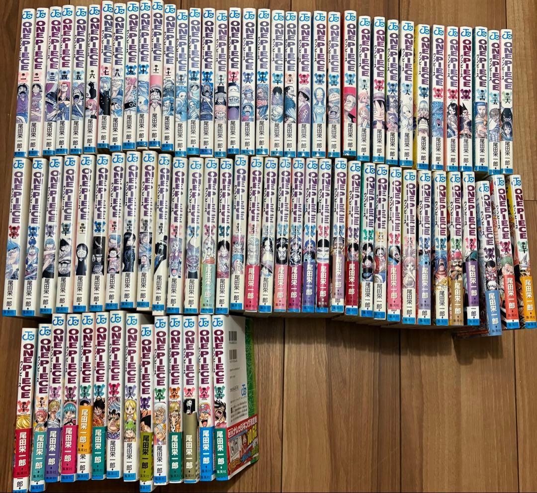 ワンピース1巻～83巻、94巻 初版多数