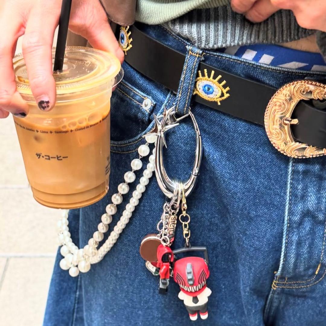 except studios key chain カラビナ 円堂守着用