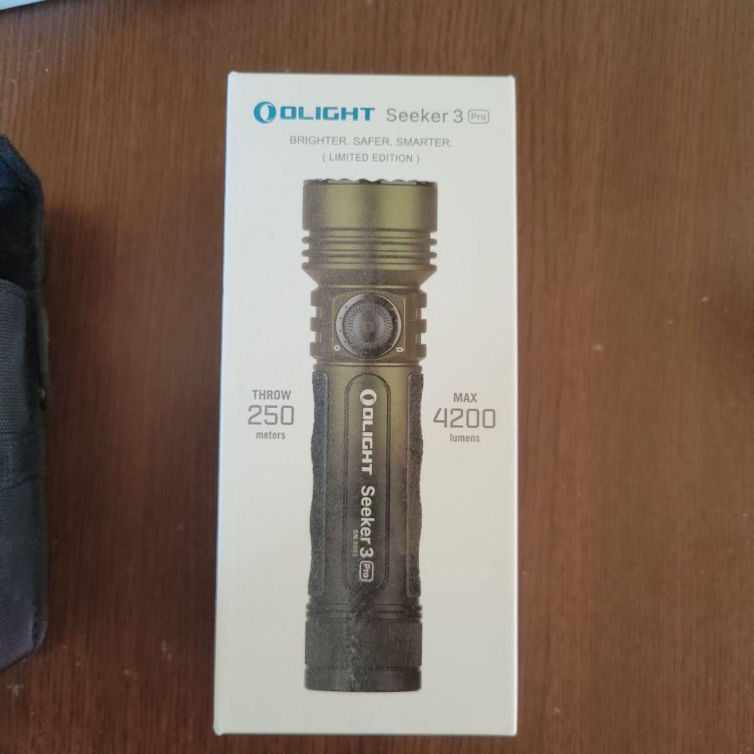 い*魔様 OLIGHT(オーライト)　Seeker3 Pro　おまけ付き