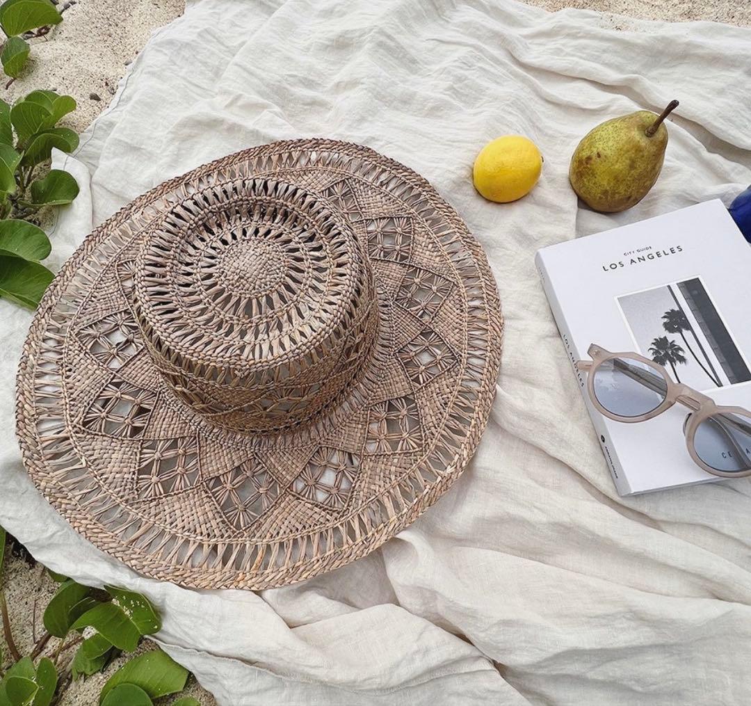 Marihoja デザインのストローハット