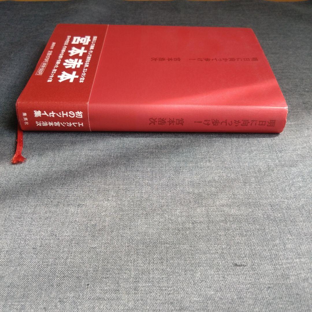 明日に向かって歩け！　 宮本赤本　エレカシ宮本浩次　帯付き　初版