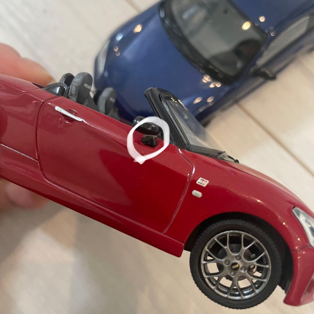 【非売品】トヨタ GR86＆COPEN★色見本ミニカー 店頭展示用 2台セット