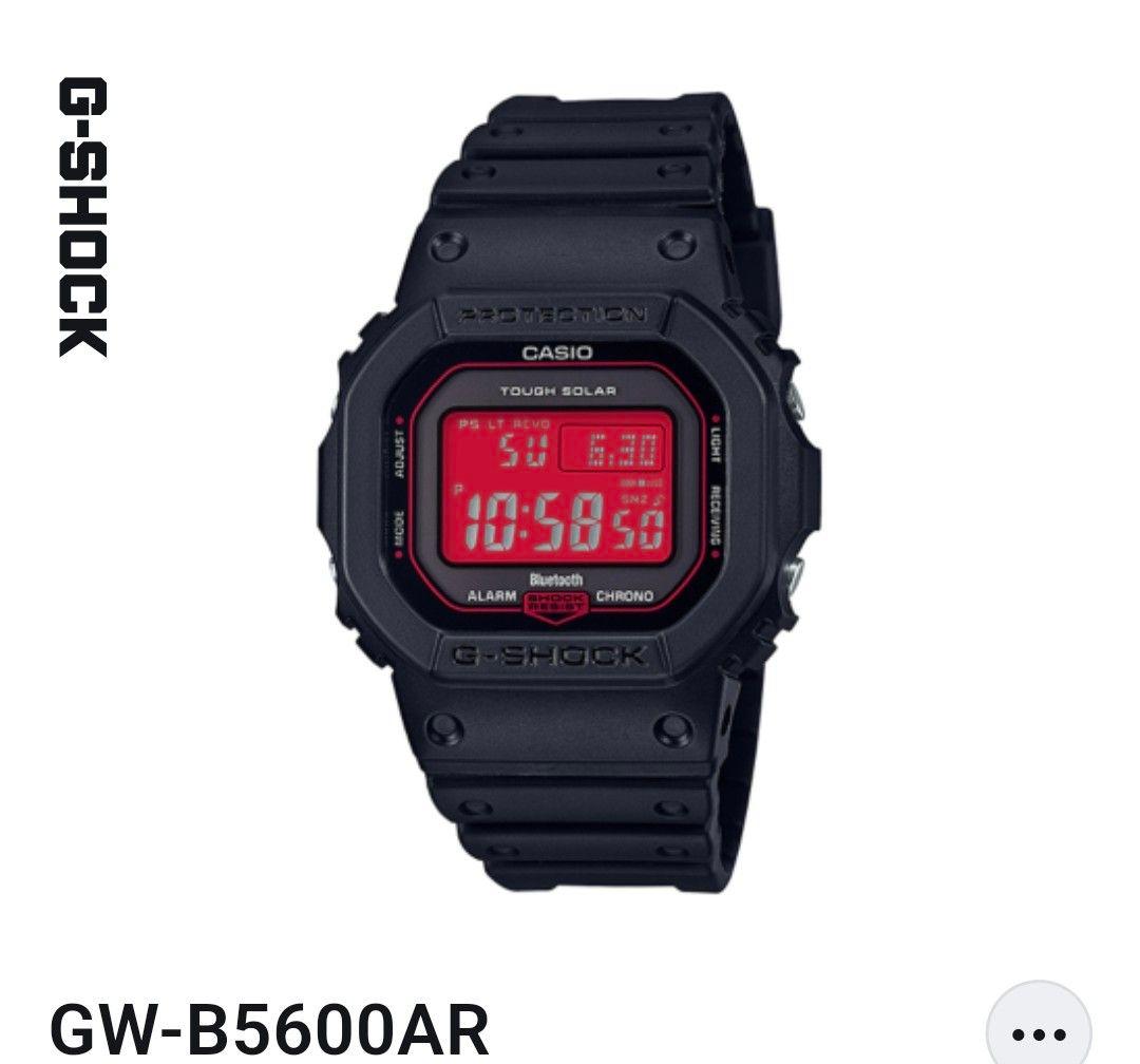 CASIO G-SHOCK GW-B5600AR 極美品ソーラー電波