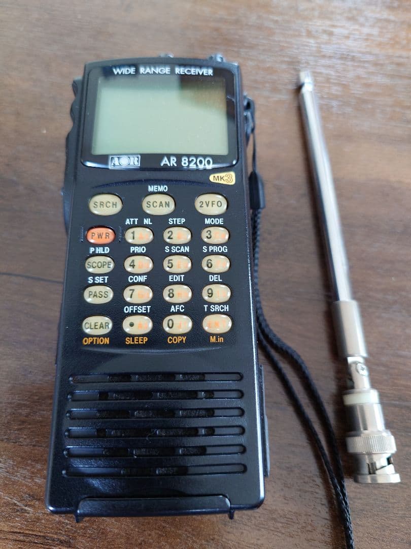 AOR　AR8200MK3広帯域レシーバーsydhiroです