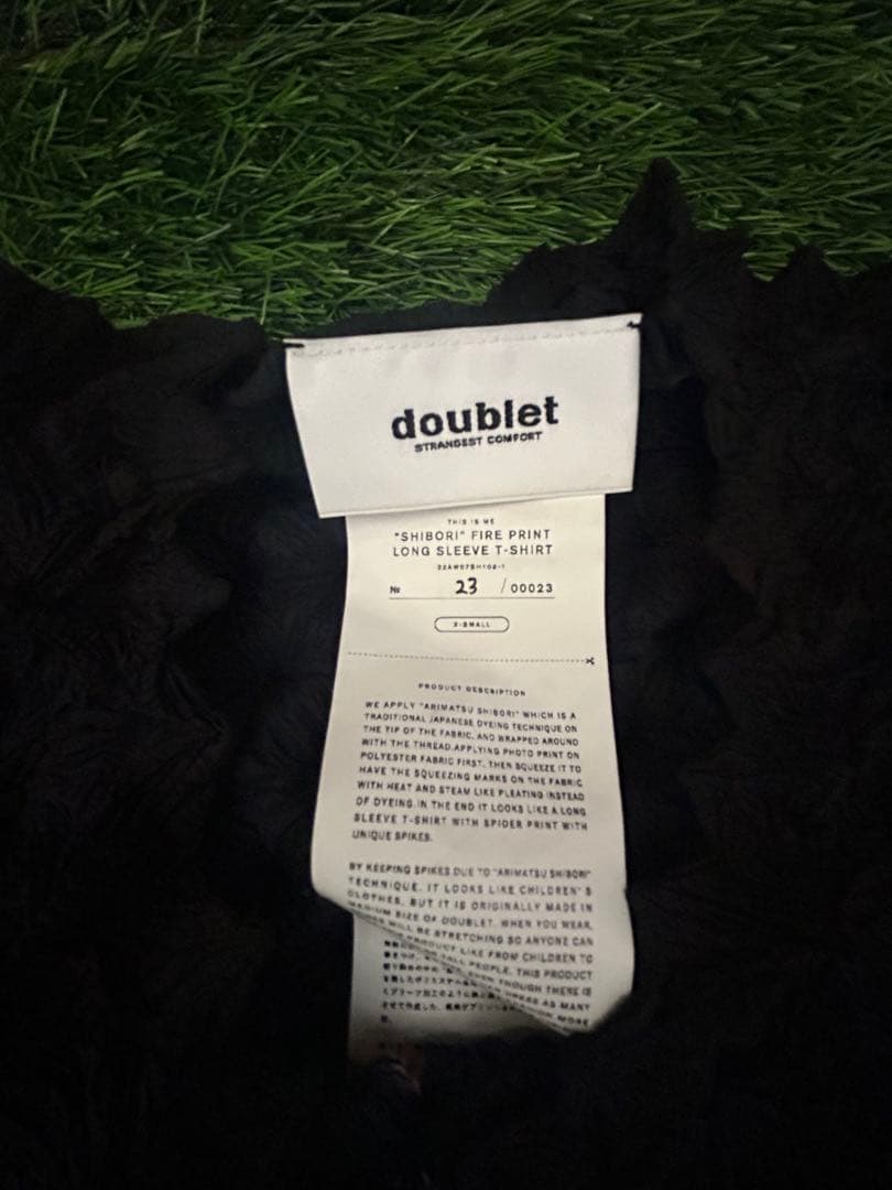トップス doublet shibori spider sweater