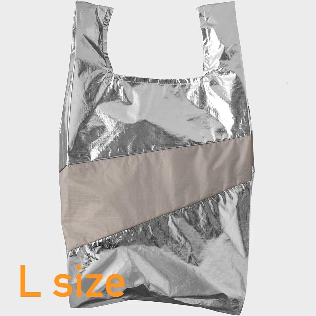 SUSAN BIJL スーザンベル ボイマンス美術館 エコバッグ L シルバー