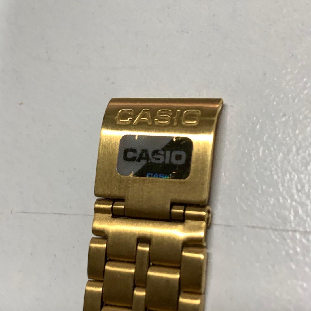 CASIO　チープカシオ　ダイヤモンド　A159WGED-1JF　ゴールドカラー