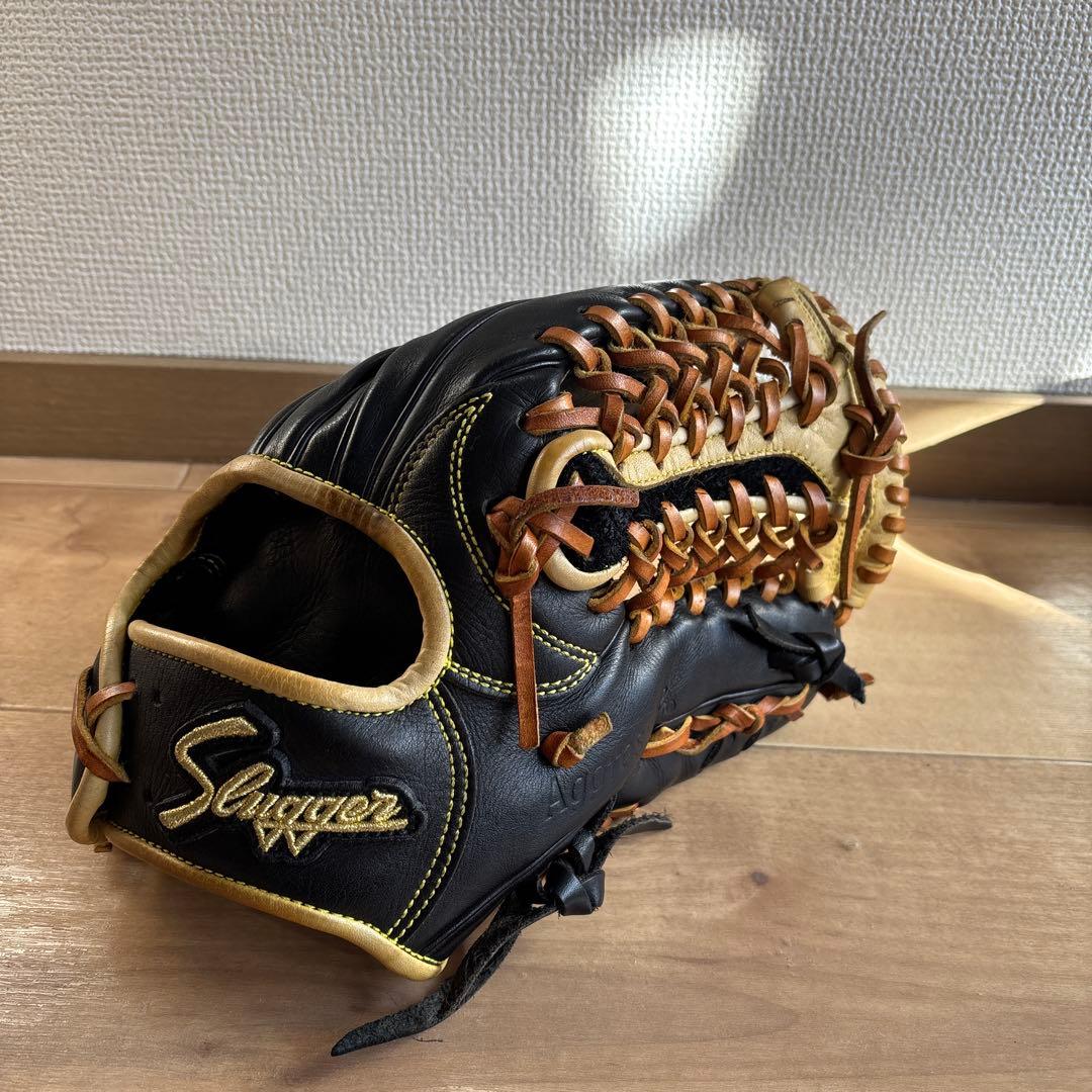 Slugger 軟式グローブ 黒/茶