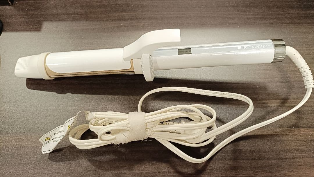 【ゆめゆめさん専用】KINUJO KC032 カールヘアアイロン ホワイト