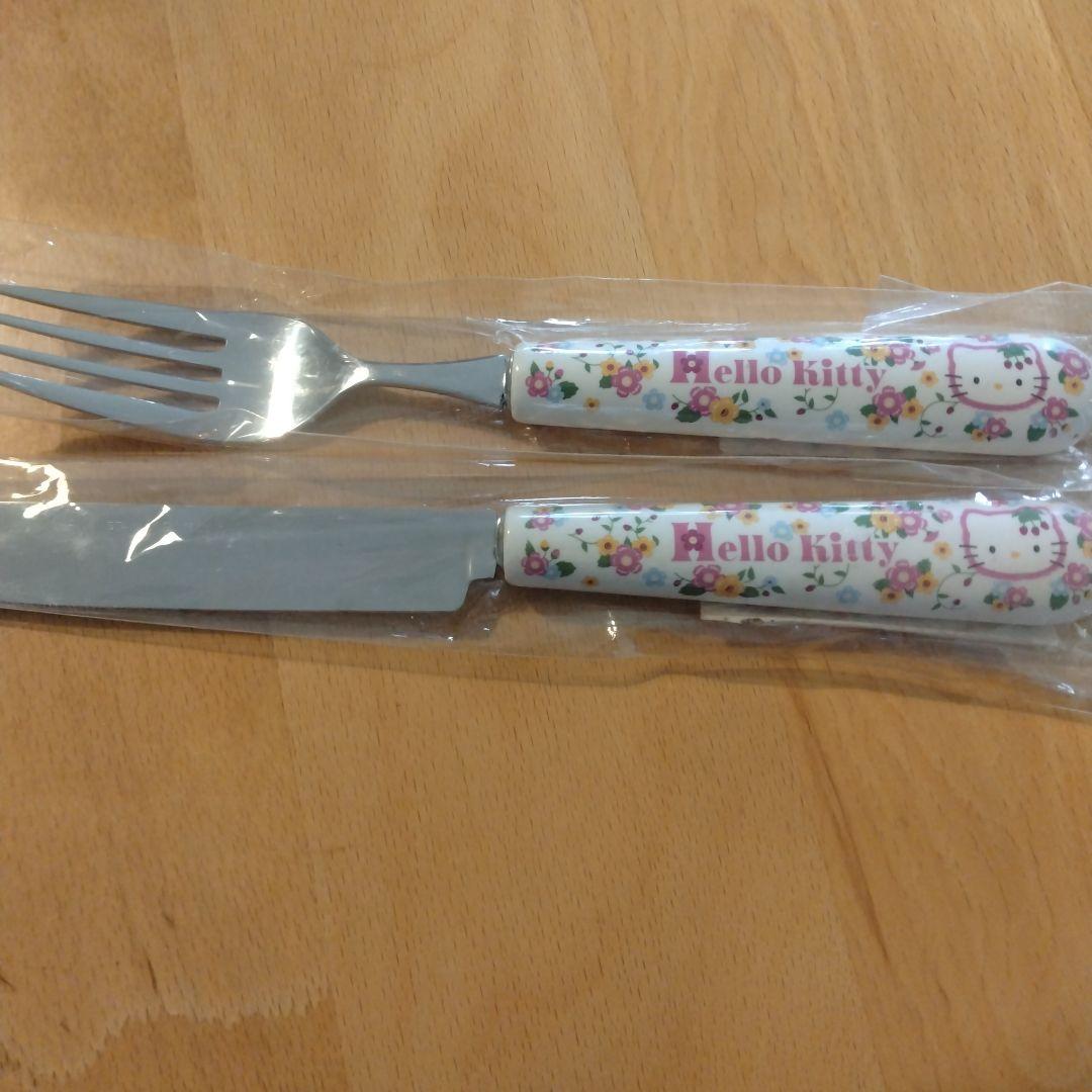 Hello Kitty フォークとナイフセット