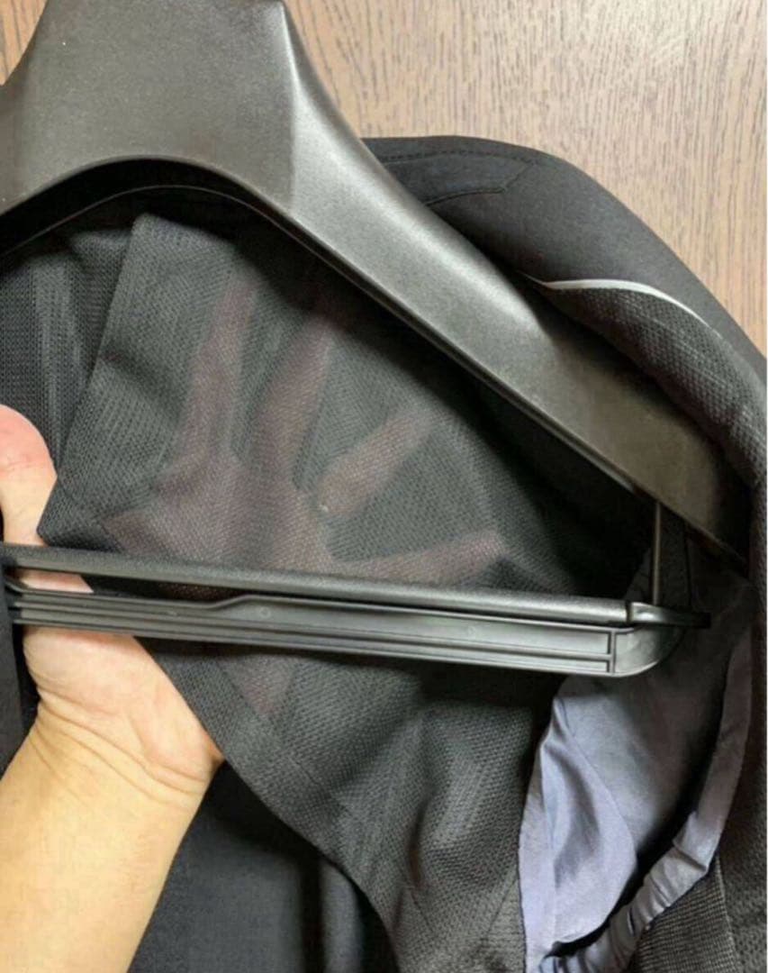 専用Y4新品未使用！オフィス定番ブラック2パンツスーツ！ウォッシャブル！